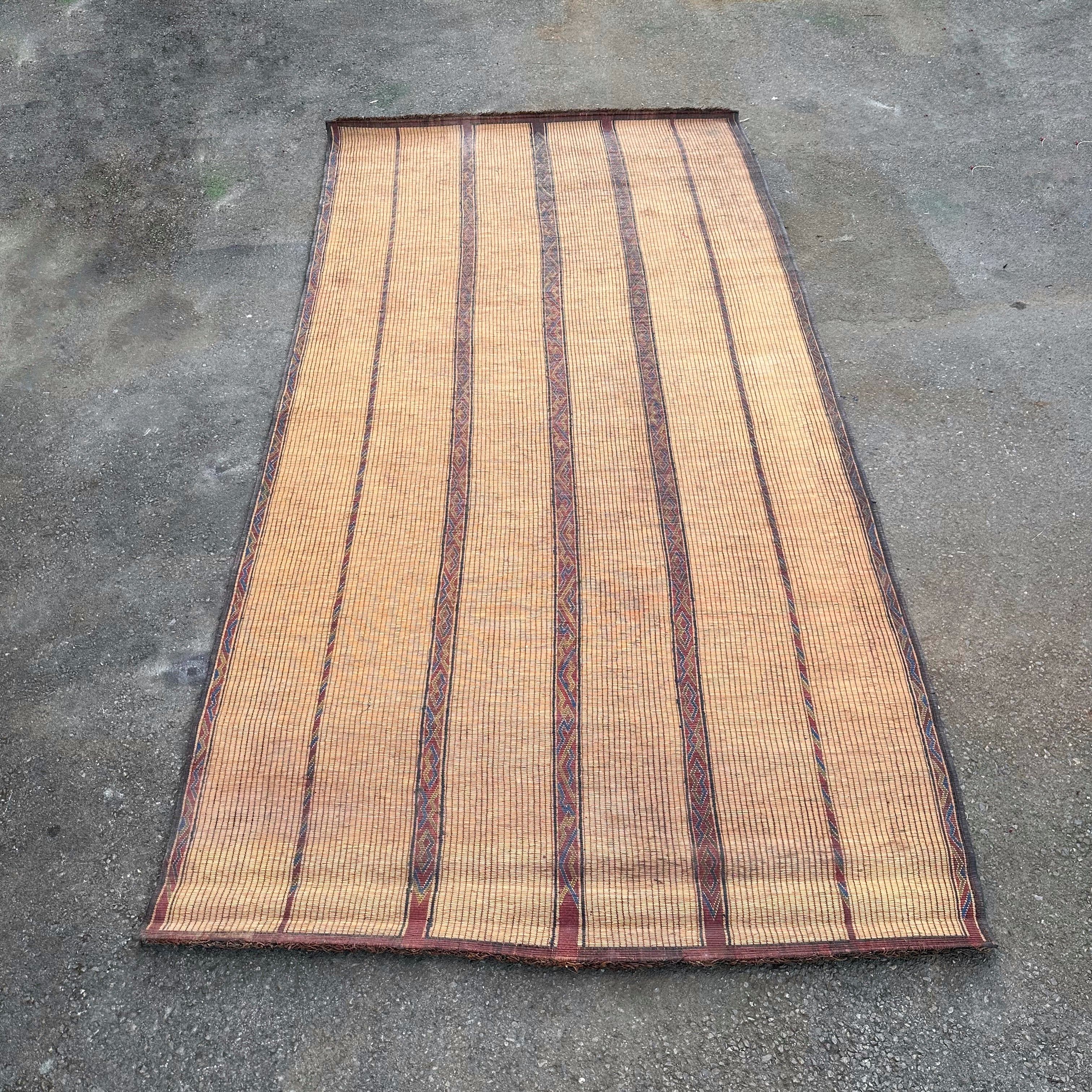 Stuoia di Pelle e Bambù 475x230cm - S1074