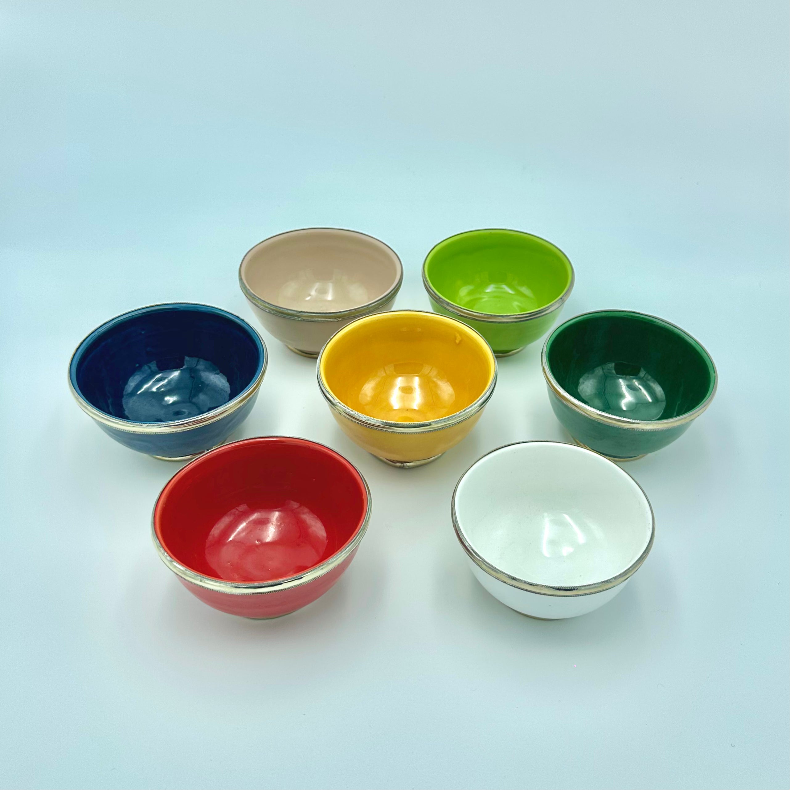 Ciotole di Safi Colorate - Set da 7